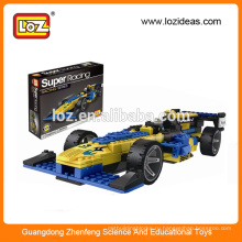 ЛОЗ супер гоночный автомобиль строительный блок игрушки